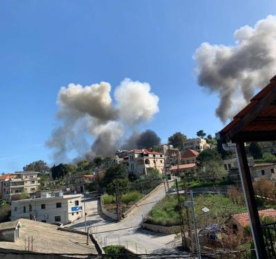 Israel: We Struck 10 Hezbollah Targets in Rashaya al-Fukhar Area (Video)