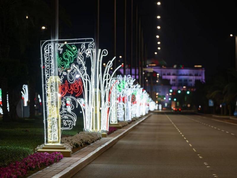 4800 Illuminated Formations Adorn Abu Dhabi and Its Surrounding Cities
