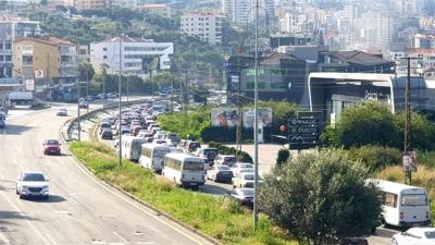 Collision Between Two Cars on Ghazir Highway Towards Casino Lebanon