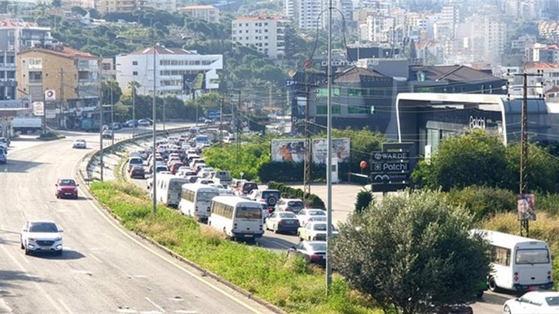 Collision Between Two Cars on Ghazir Highway Towards Casino Lebanon