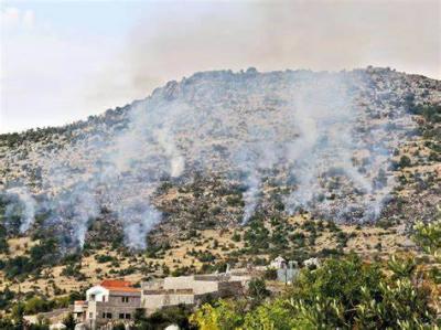 Israeli Artillery Shelling on Southern Towns... and Hezbollah Responds