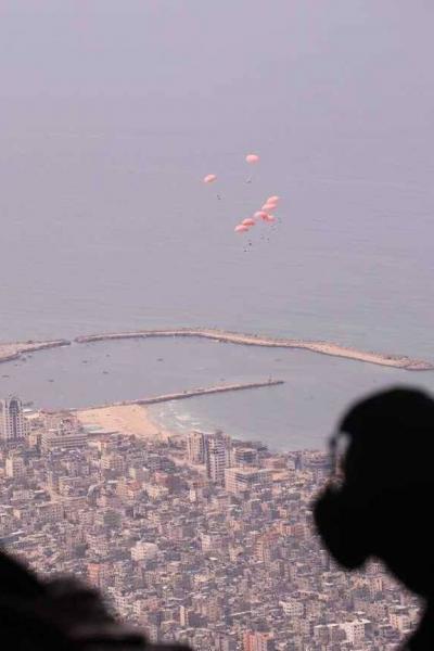 First German Participation with Jordan in Aerial Aid Drops to Gaza