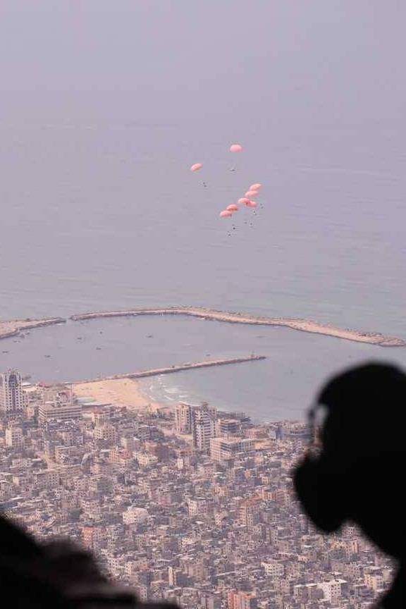 First German Participation with Jordan in Aerial Aid Drops to Gaza