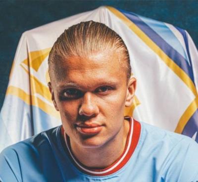 Haaland Scores Three Goals in City's Crushing Victory Over Fulham