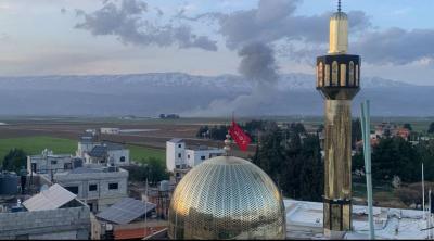 Israeli Airstrike Targets Bouday Plain Near Baalbek (Video)