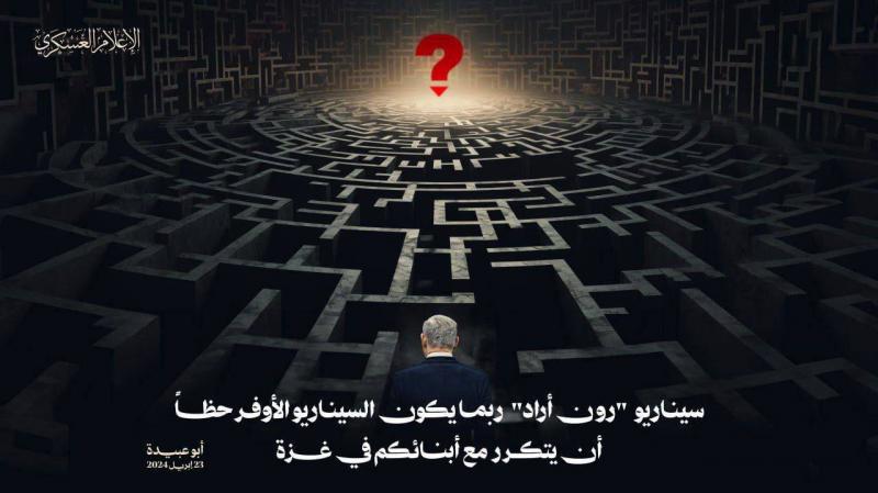 Al-Qassam Brigades Publish Warning About Hostages