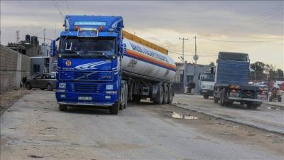 Title: UN: Fuel Truck Entry into Gaza 29% Below Target