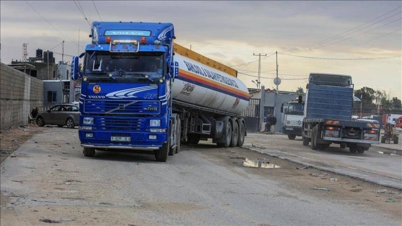 Title: UN: Fuel Truck Entry into Gaza 29% Below Target