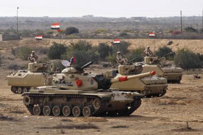 Egypt Possesses "Multiples" of Tanks Compared to Israel