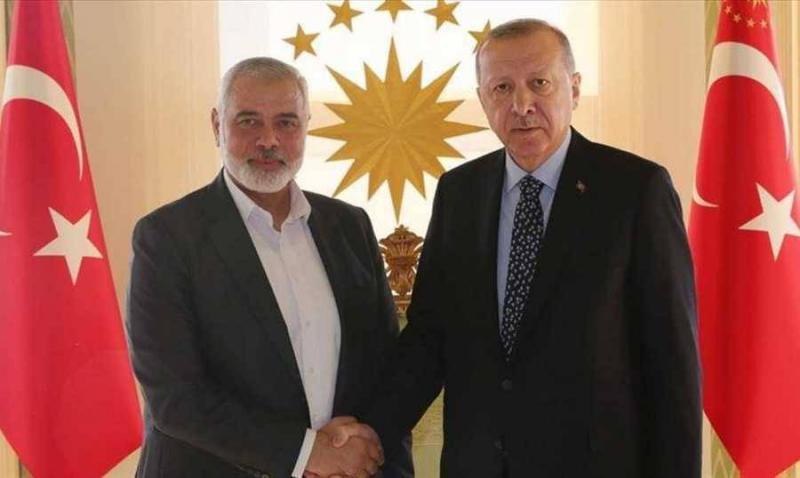 Ismail Haniyeh Holds Talks in Turkey