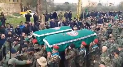 Israeli Forces Fire Shells Near Funeral of "Amal" Movement Members