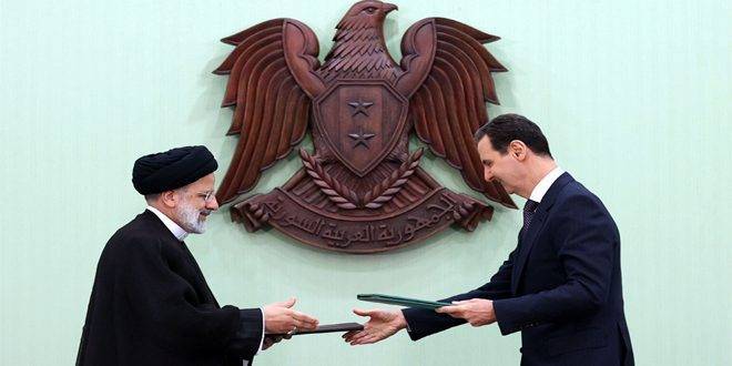 Syrian-Iranian Statement: Strengthening Cooperation Based on Strategic Relations and Rejecting 