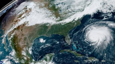 Hurricane "Nine" Approaches Texas