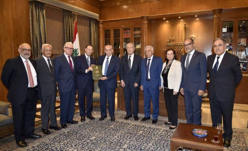Berri Receives Final Report on 2022 Elections