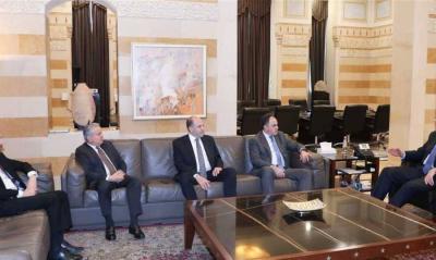 Title: Mikati Receives Delegation from "Strong Lebanon"