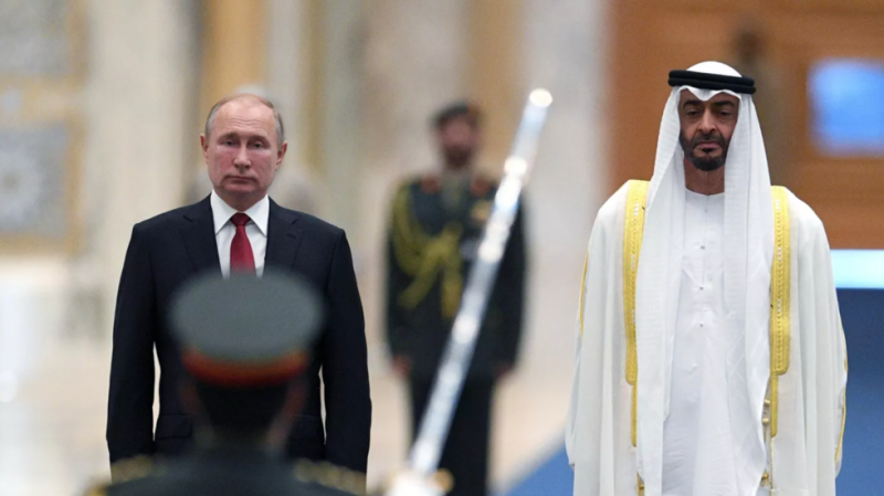 Mohammed bin Zayed Congratulates Putin