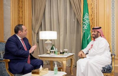 Bin Salman Reviews "Expo 2030" Preparations with Secretary General of the International Exhibitions Bureau