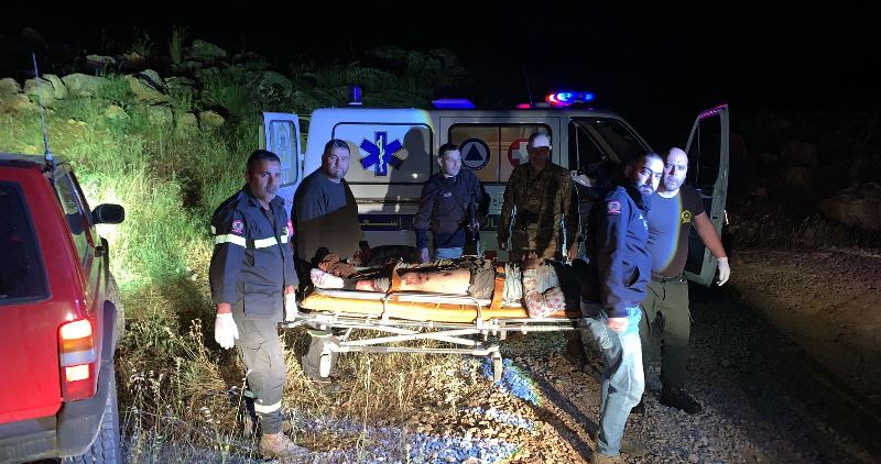 Injured in Landmine Explosion in Wadi Anjar Mountain