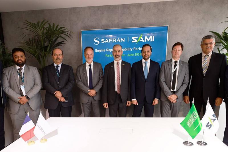 Agreement Between Saudi SAMI and French Safran