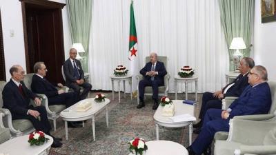 Taboun Receives the Special Envoy of the Russian President for the Middle East