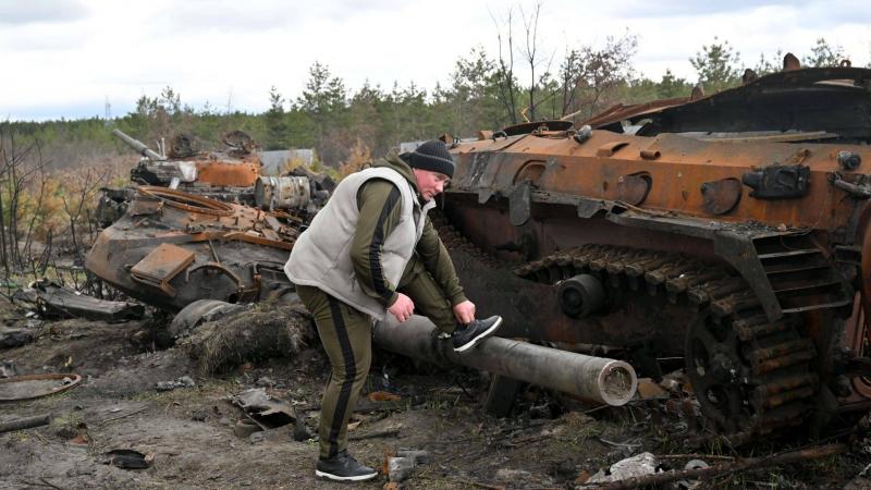 Russia Loses Tank Stockpile in Ukraine