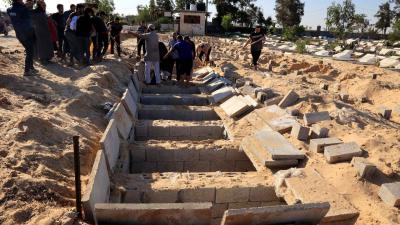 Scattered Bodies in the Destroyed Streets of North Gaza