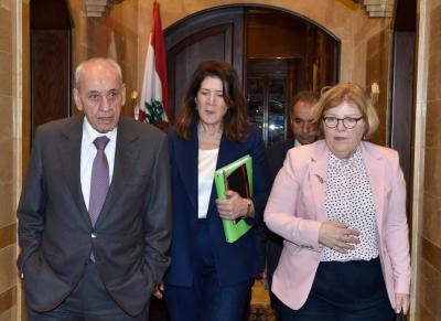 Levine in Lebanon Warning