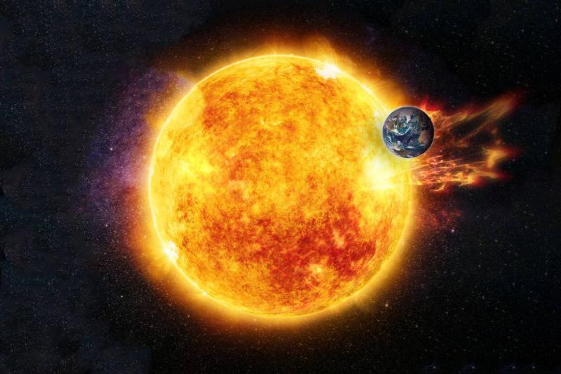 A Powerful Solar Explosion Event