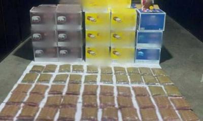 Frustration of Drug Smuggling Attempt Hidden in Candy Powder