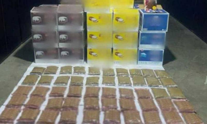 Frustration of Drug Smuggling Attempt Hidden in Candy Powder