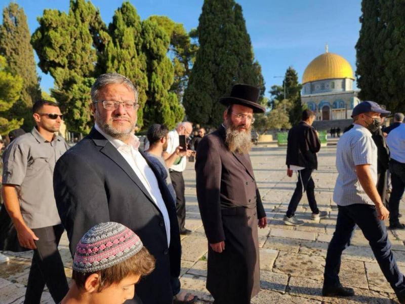 Ben-Gvir Leads Settlers' Incursion into Al-Aqsa Mosque