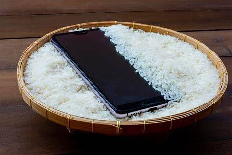 Title: Apple Warns Against Putting Wet Phones in Rice