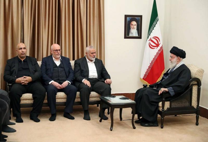 Khamenei During His Meeting with Haniyeh: Iran Will Never Hesitate to Support Palestine and Gaza