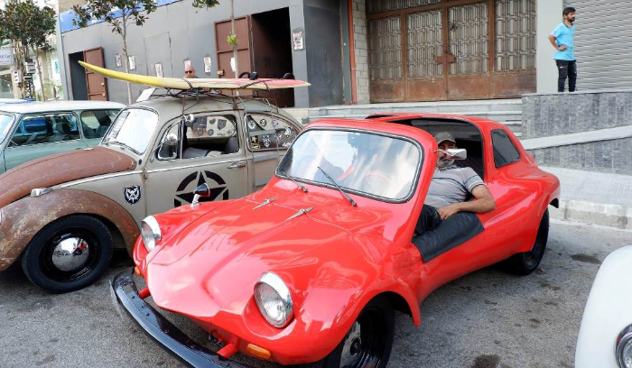 Inauguration of the First Antique Car Exhibition in Nabatieh