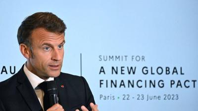 Macron: Final Formula for $100 Billion Climate Aid
