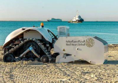 Innovative Robot for Beach Cleaning