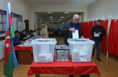 Title: Monitors Question Integrity of Presidential Elections in Azerbaijan