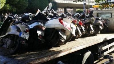 Title: Security Forces Seize 60 Violating Motorcycles in Sidon