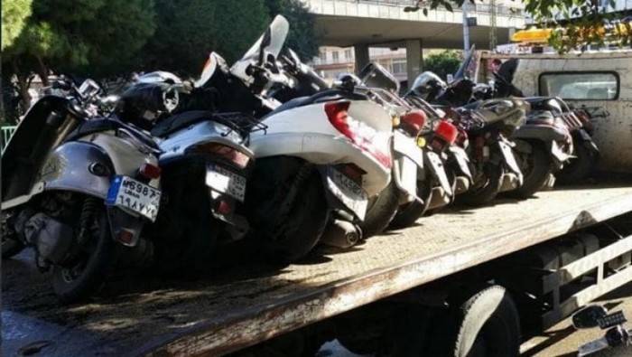 Title: Security Forces Seize 60 Violating Motorcycles in Sidon
