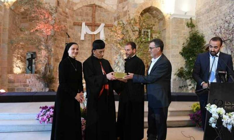 Honorary Ceremony for Patriarch Rai at Deir Al-Ziyara