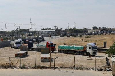 Egypt Launches Large Land Convoy to Gaza Under Sisi's Orders
