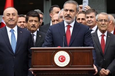 Turkish Foreign Minister: Israel Rejects Ankara's Request to Airlift Aid to Gaza