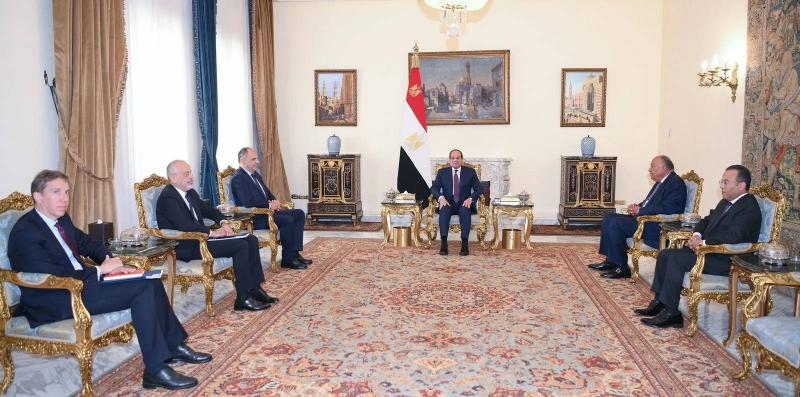 Sisi Warns of the Dangers of Military Escalation in the Region