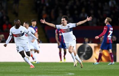 PSG Advances to Champions League Semifinals by Overcoming Barcelona