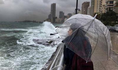 Series of Low Pressure Systems Affecting Lebanon Bringing Heavy Rain