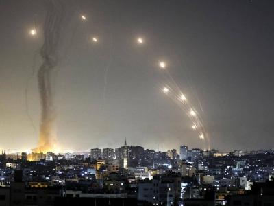 Title: In Response to the Attack on Baalbek, "Hezbollah" Targets Israeli Sites with Dozens of Rockets