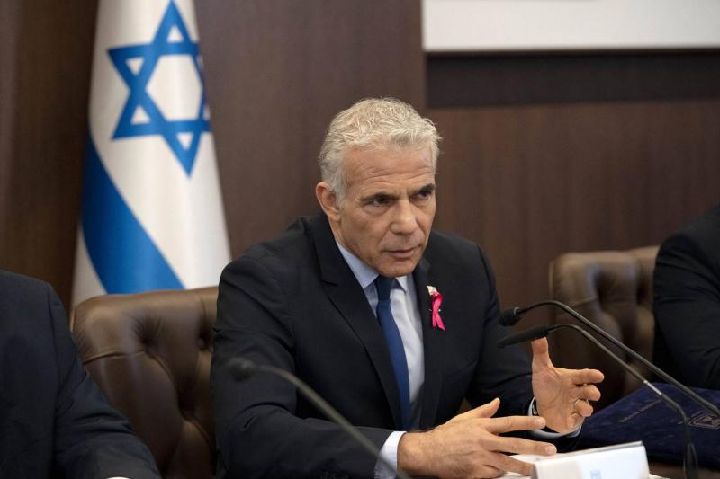 Lapid: If I Were in Netanyahu's Place, I Would Postpone the Attack on Rafah