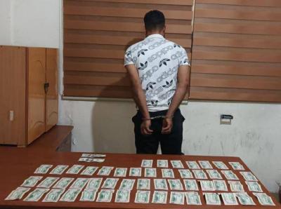 Counterfeit Dollar Dealer Arrested by Security Forces