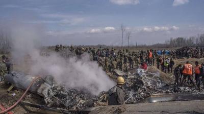 MiG-21 Plane Crash in India Leaves Casualties