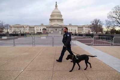 Investigation of Suspicious Substance Near Congress